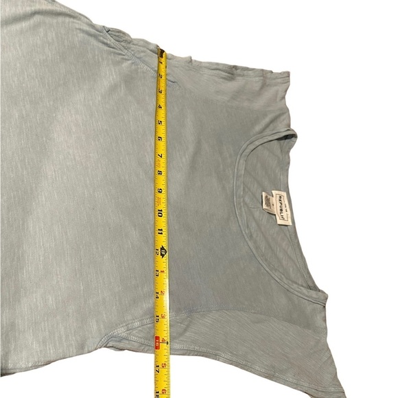 For the Republic Light Blue Dolman shortsleeve T Shirt-size Small - Picture 7 of 8